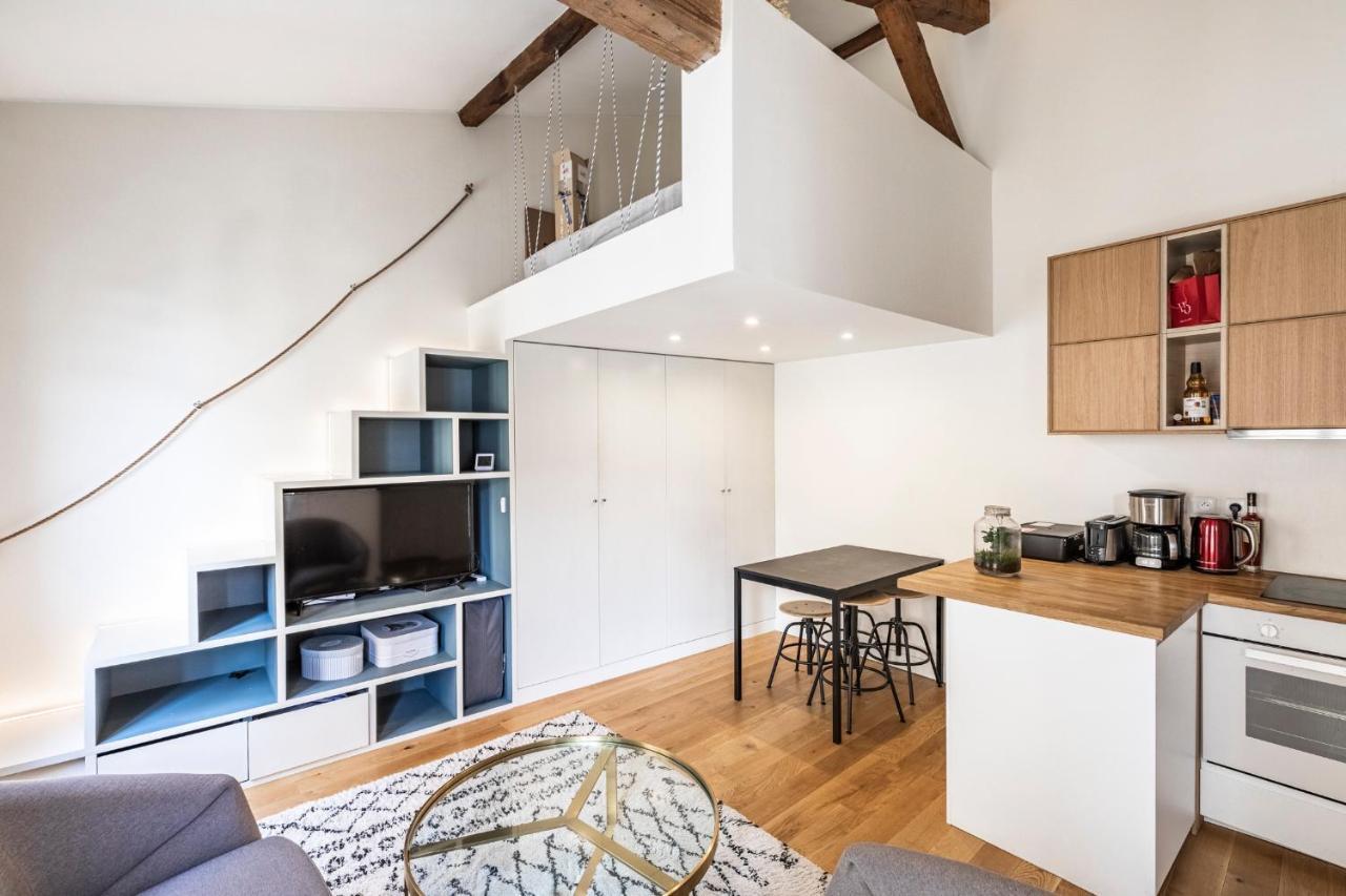 Tourville - Tres Beau Studio - Bail Mobilite Paris Eksteriør bilde